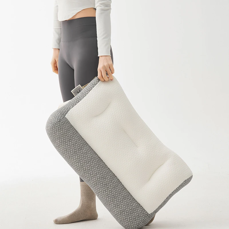 骨科反弓矫正反向牵引枕头护颈椎助睡眠透气家用