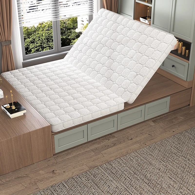 榻榻米S黄麻床垫定做家用环保儿童偏硬护脊垫子乳胶折叠定制尺寸