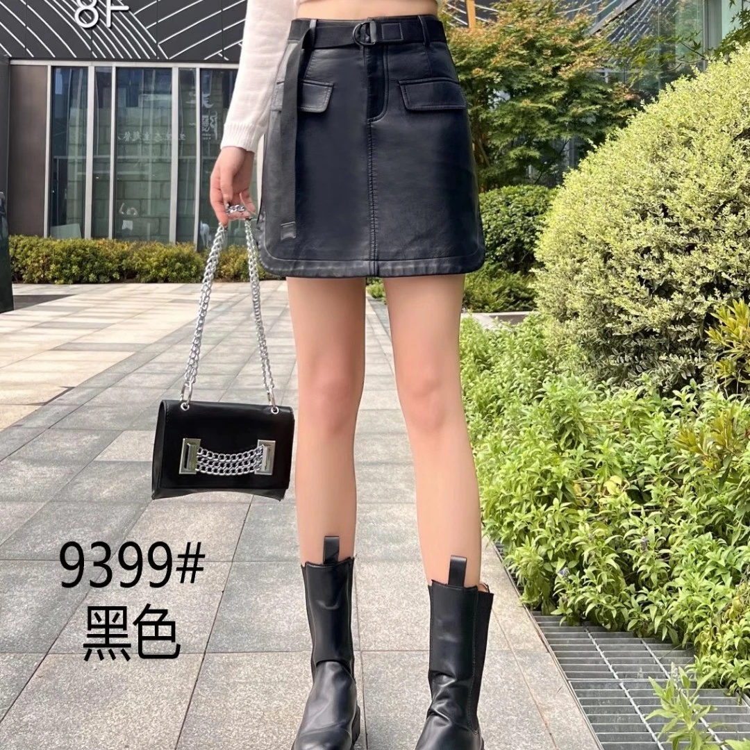 颖姐严选秋冬皮裙