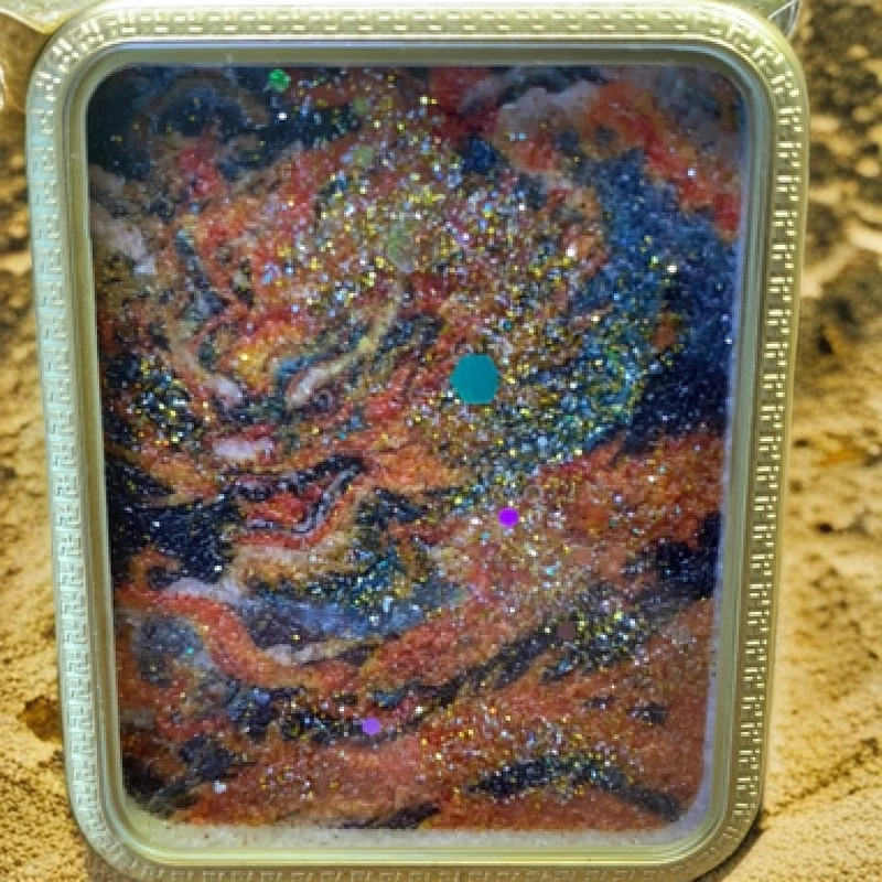 龙牌撒金唐卡男女同款（手编绳）