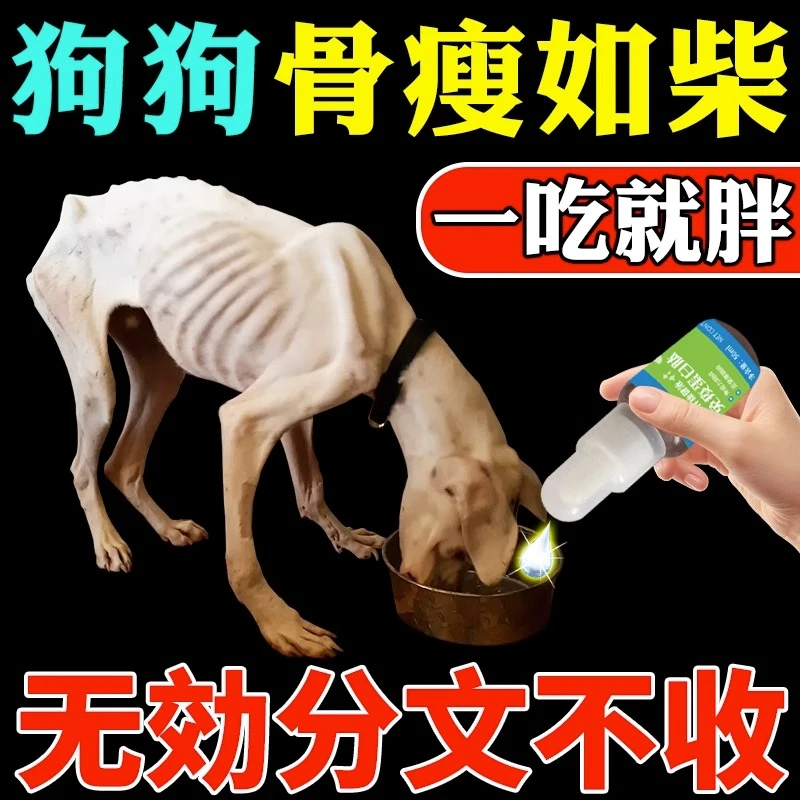 狗狗快速增肥长肉发腮开胃增食欲挑食不爱吃饭狗粮益生菌调理肠胃