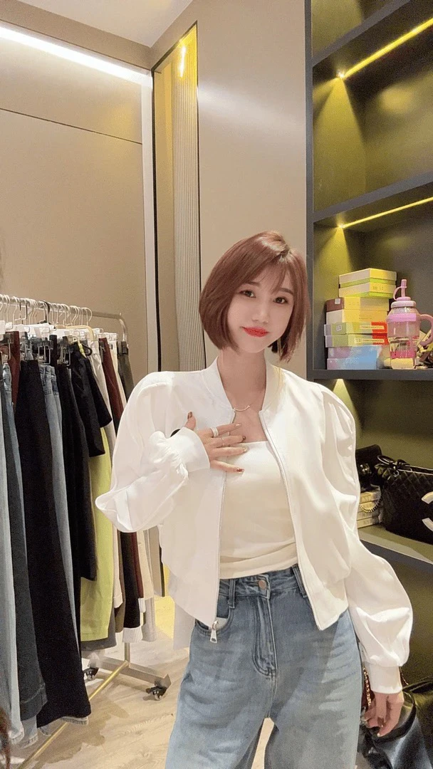 珍珍早秋新品外套6656