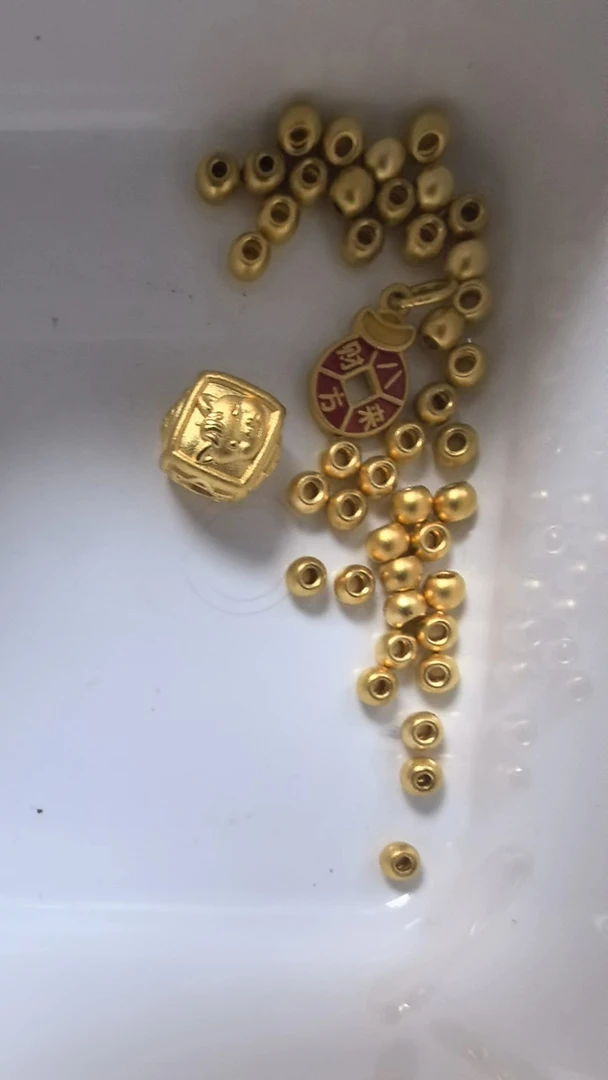 08足金4古三合八方来财DIY定制款5.257