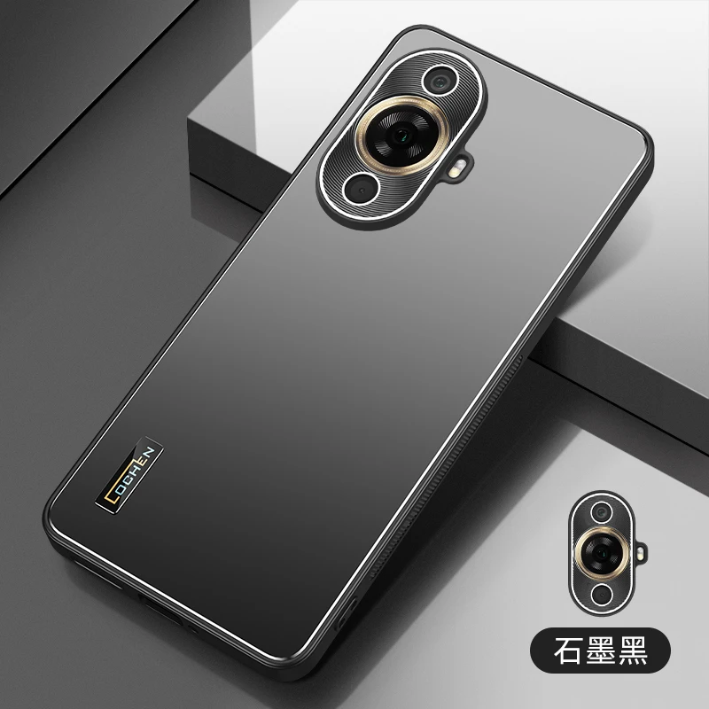 适用于华为nova12活力版手机壳新款防摔磨砂镜头全包潮保护壳个性