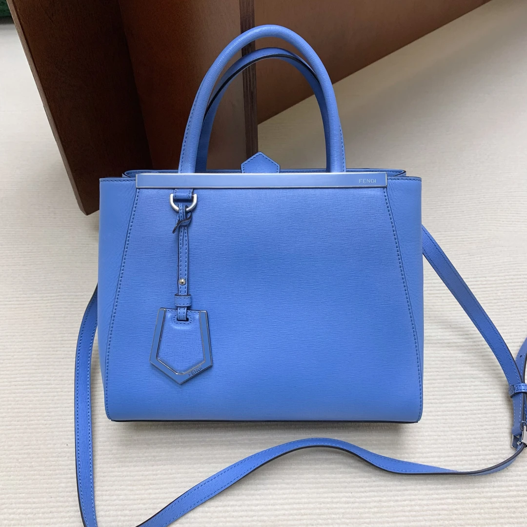 95新 FENDI/芬迪 【98新】fendi 2jours手袋 0556