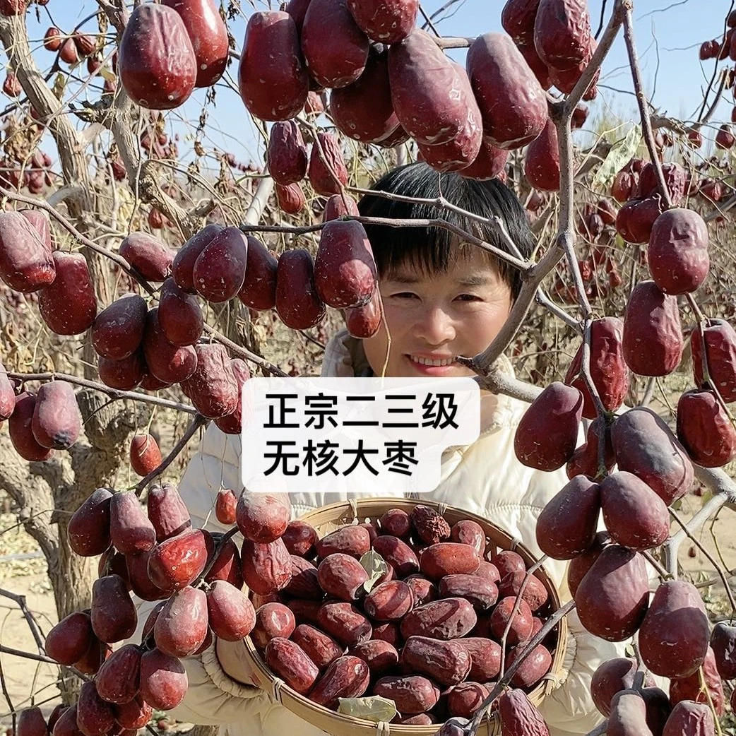 【精选和田大枣】 混装大小都有 原生态不清洗带灰发货