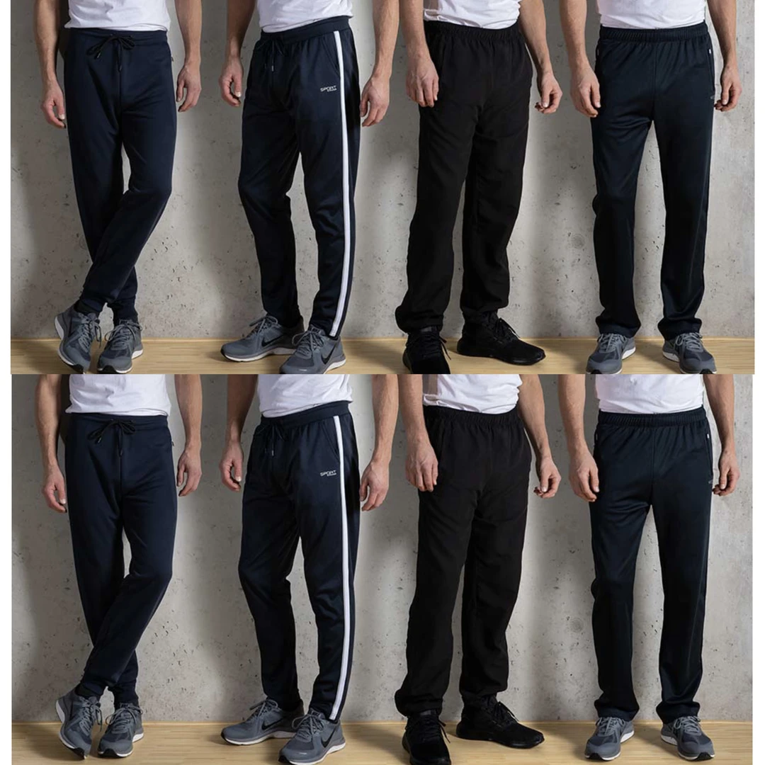 欧单男士宽松直筒长裤运动裤春秋休闲裤百搭透气跑步裤K282