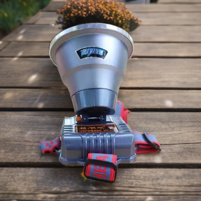 铭旭照明A38白光强光新款户外头灯大功率光源续航持久强光头灯