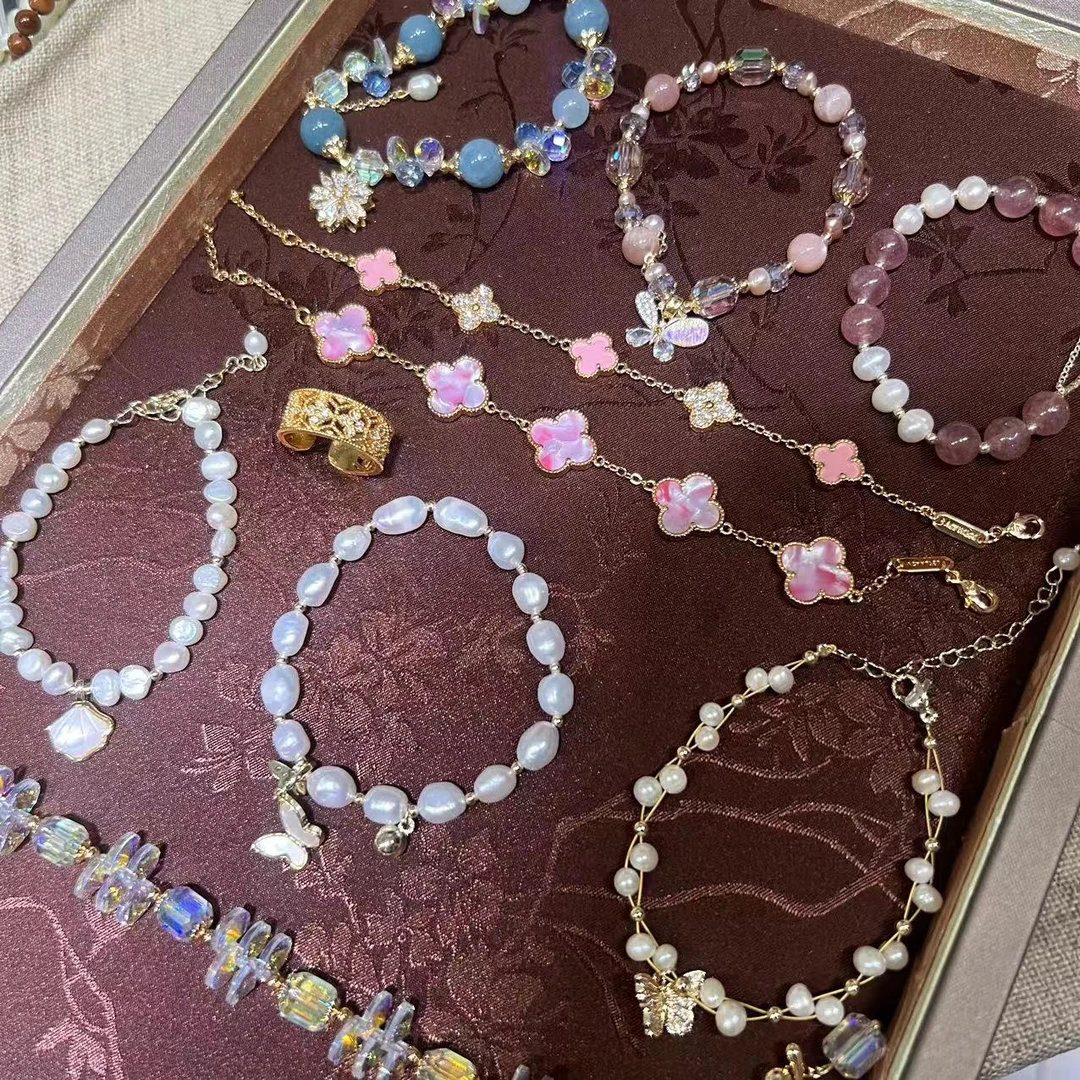 925银合成锆石耳饰 925银合成锆石耳饰手链