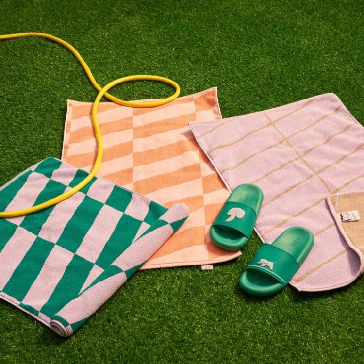 tbh野兽派家居大象出走系列新疆棉吸水地巾浴室门垫全棉巾dr