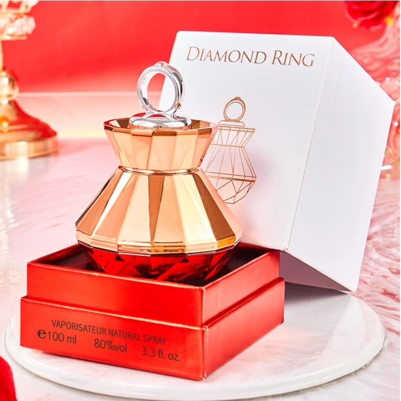 法国sellion/雪尔妮兰钻石光影女士香水持久留香100ml3823红色
