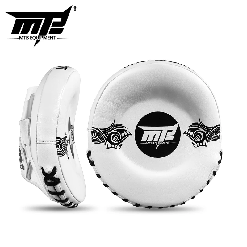 MTB拳击手靶 超轻拳靶散打超纤皮泰拳精准靶训练小圆靶 剃刀靶