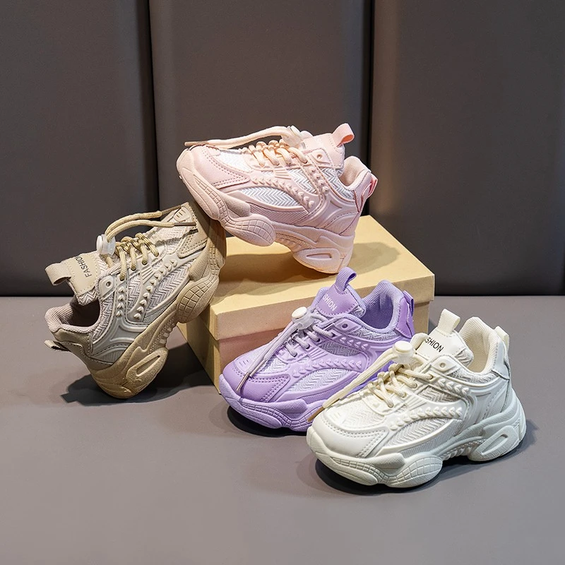 冬季中小童老爹棉鞋