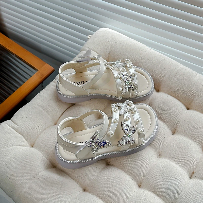 夏季儿童学生L罗马女童凉鞋