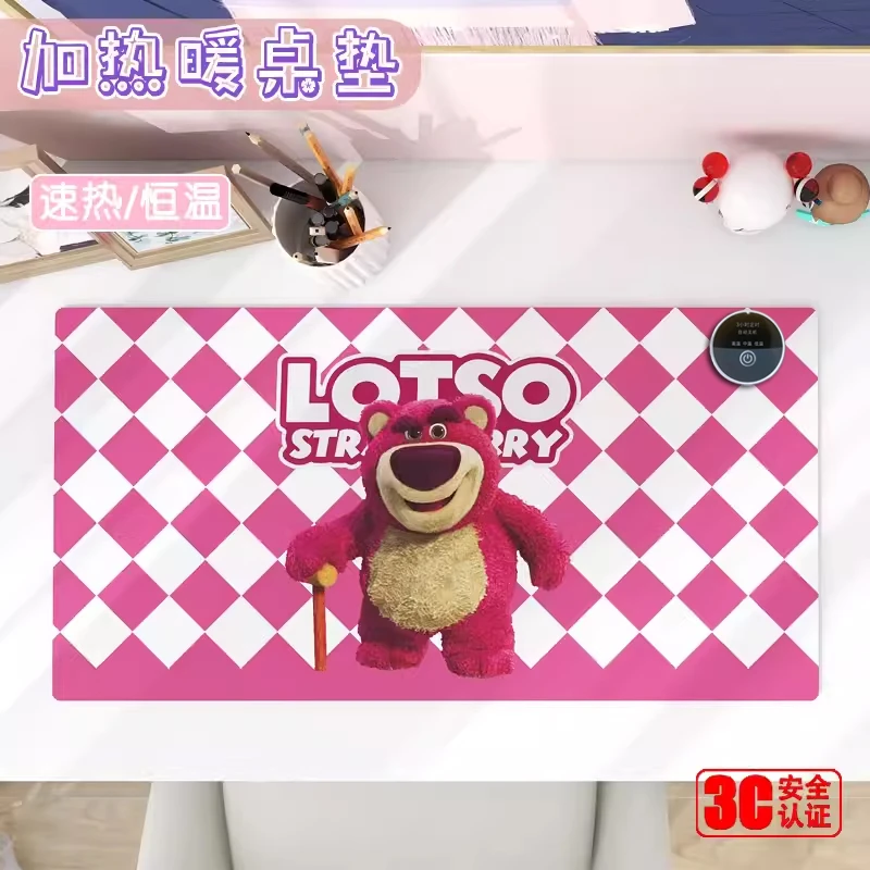 办公室桌面加热暖桌垫发热电脑鼠标垫学生暖手写字台电热板可定制