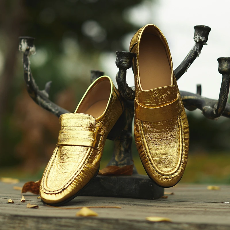 春季深口气质乐福鞋一脚蹬百搭休闲时尚粗跟圆头单鞋女