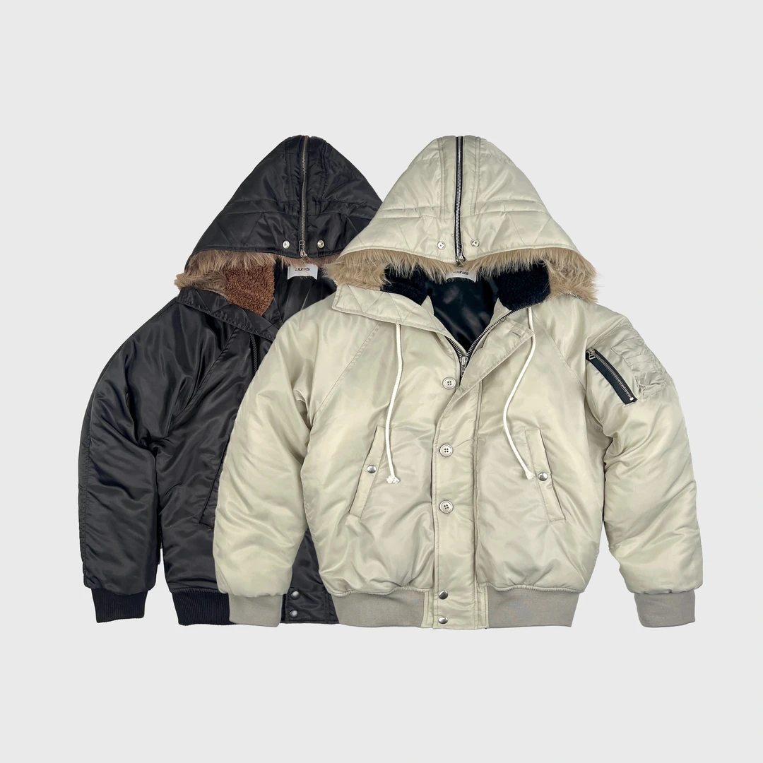 经典N2B棉服外套*4JUNKS*Vintage Alpha风 重工厚实 保暖抗风棉袄