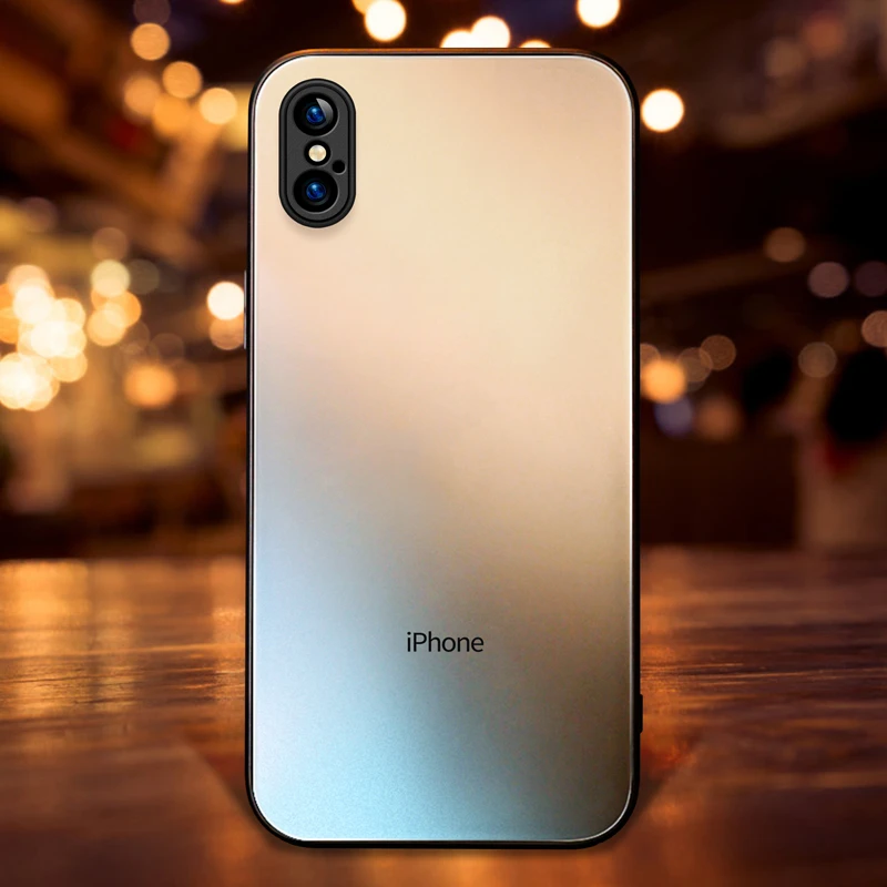 苹果x手机壳2022年新款iPhonex直边xr磨砂玻璃xsmax男女xs十软壳