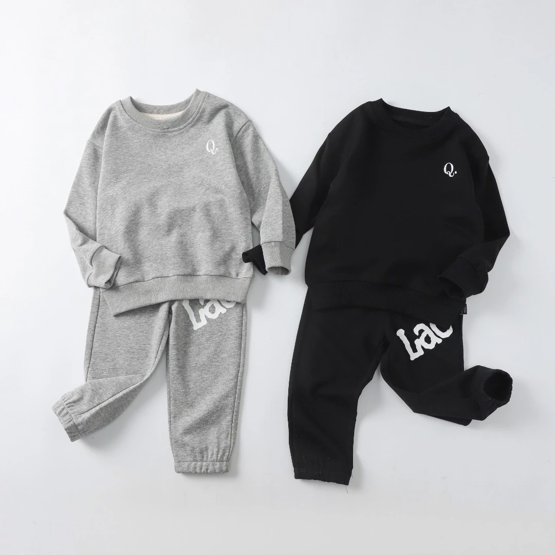 【特卖】MC3005运动套装男童春秋长袖卫衣裤子两件套中小童舒适