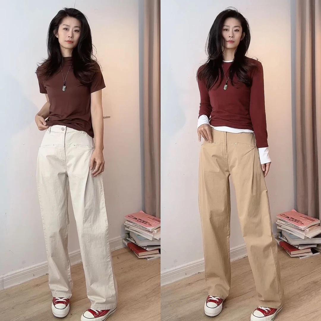 燕姐外贸春季新款休闲百搭水洗棉痞瑕裤时尚潮流休闲裤美式工装裤