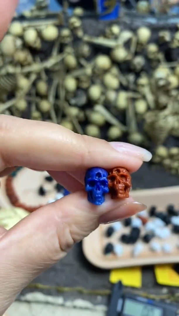 【闪购商品】南红玛瑙颈饰合金红蓝buff三全横青金南红59