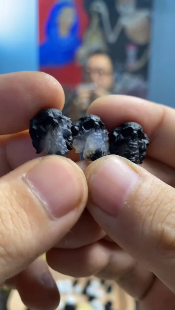 【闪购商品】玛瑙/玉髓颈饰未镶嵌黑重阳特02多样性发货发其一