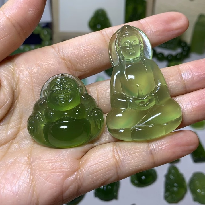 岫玉颈饰未镶嵌用****9吊坠