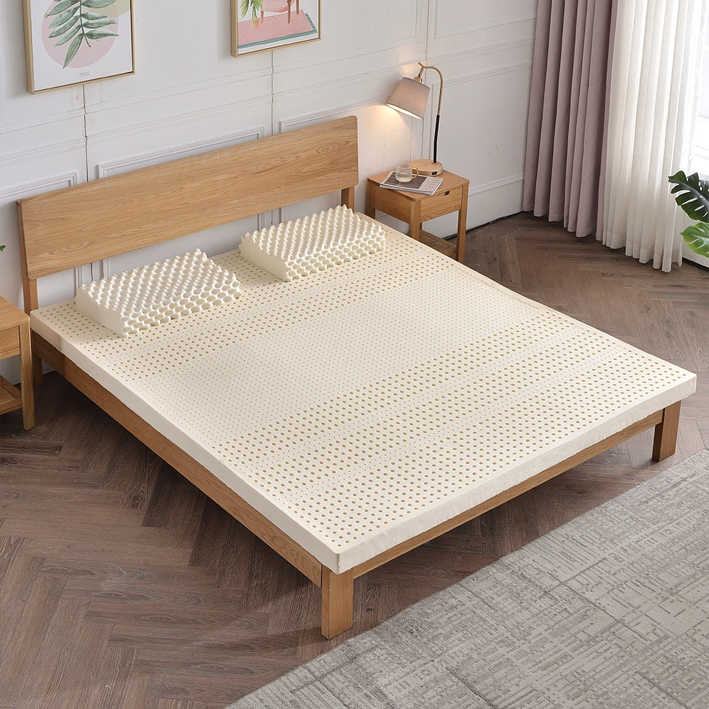 天然乳胶床垫1.8m家用榻榻米软垫2.5宿舍单人睡觉可折叠厚薄款垫