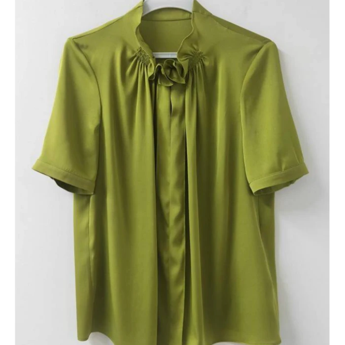 赢智尚时尚桑蚕丝梭织套头小衫ZD00764/ZD00765