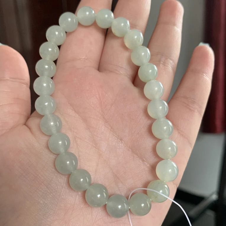 缅甸天然A货翡翠手串