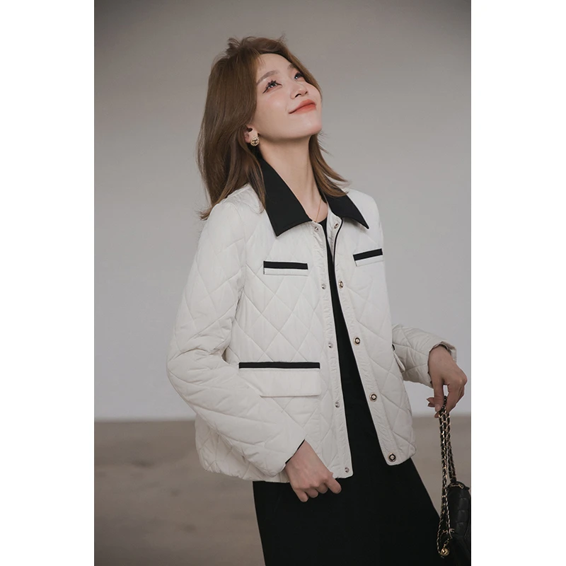 小谷粒冬季棉服女小个子休闲外套女秋冬款外穿洋气时尚加厚