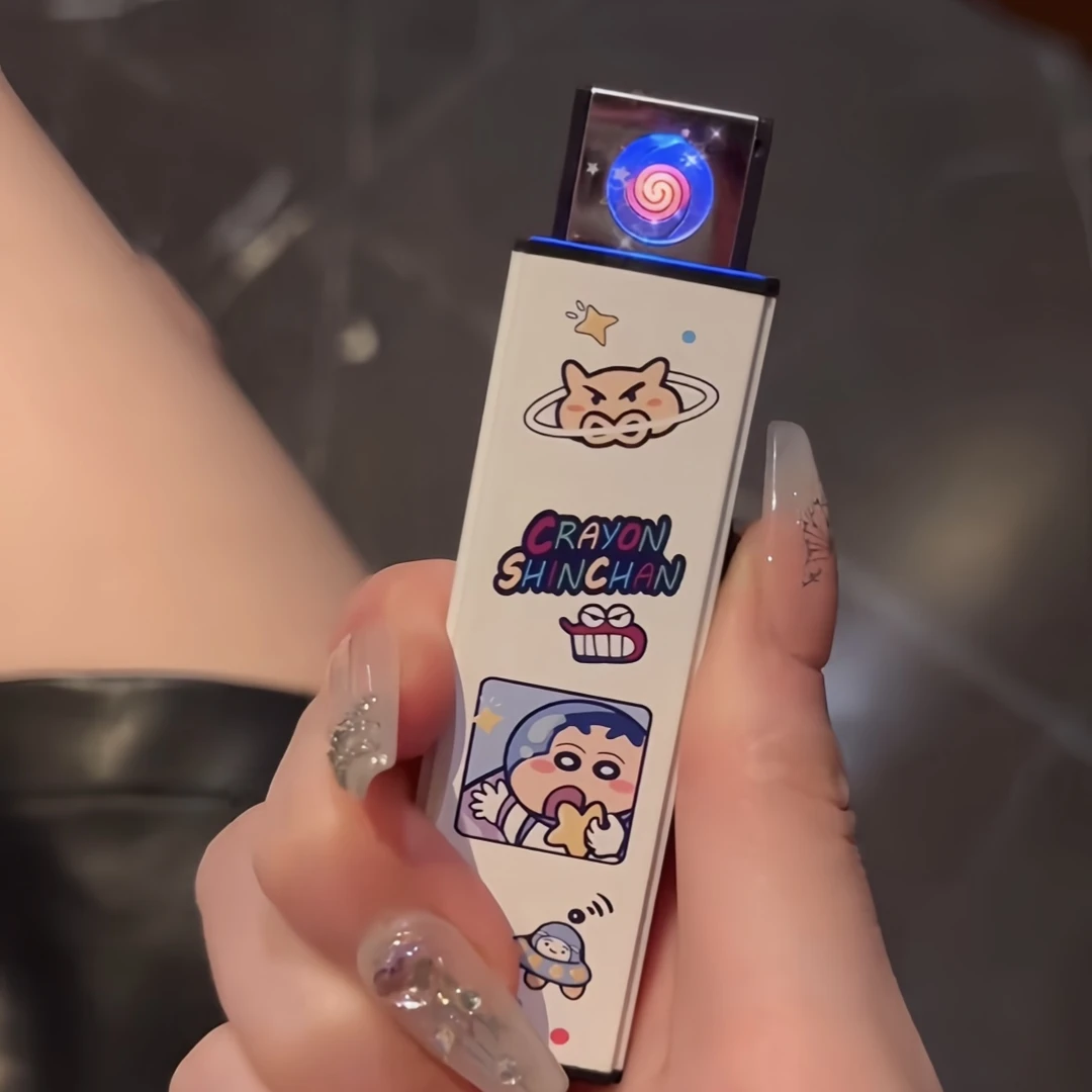 网红充电一体可爱KT猫库洛米草莓熊便携防风创意打火机炫酷点烟器