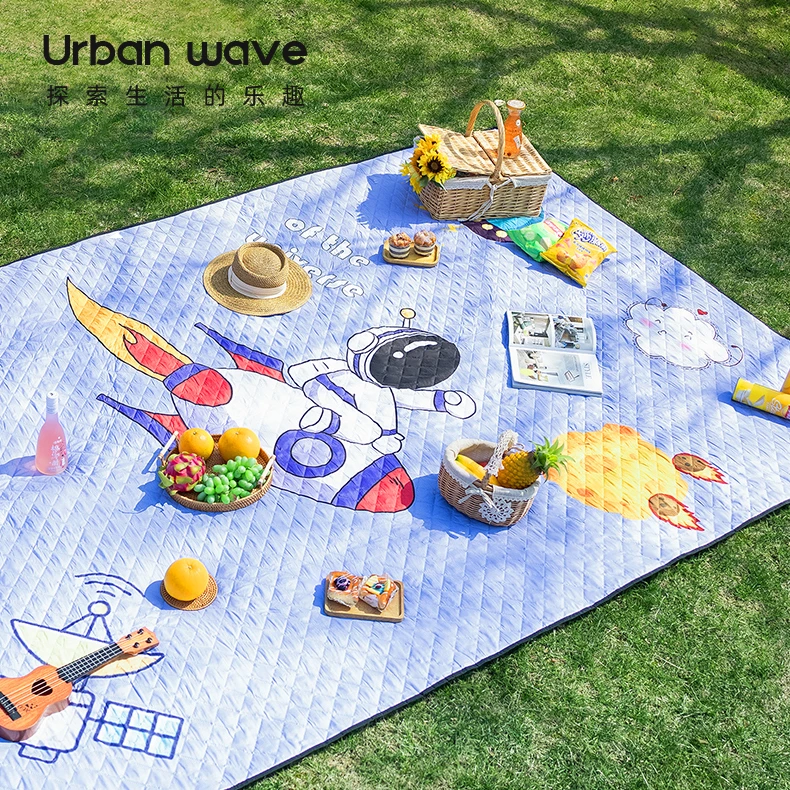 【Urbanwave超声波野餐垫】防潮垫加厚户外地垫露营野炊布便携郊游