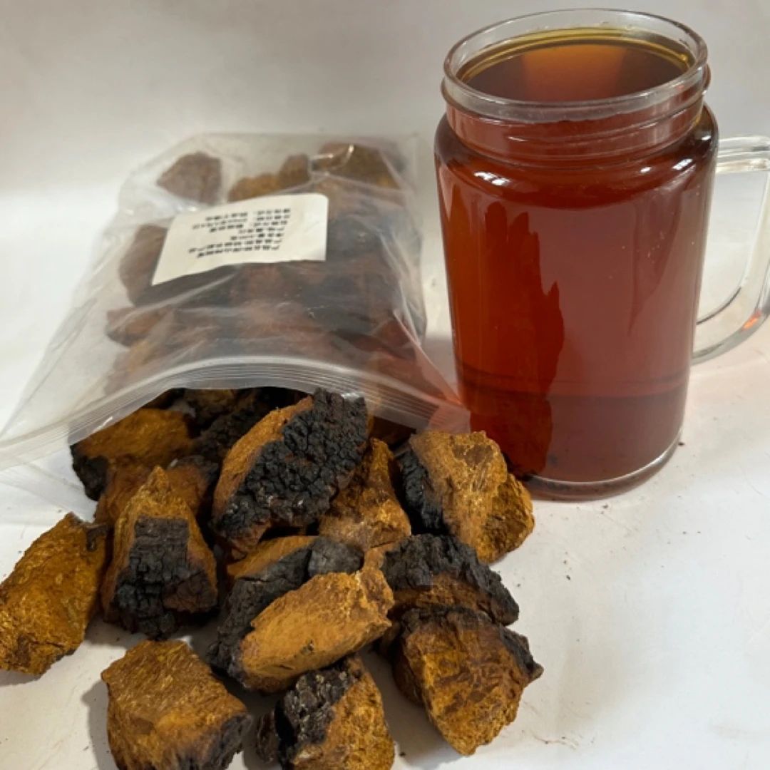 野生桦树茸500克