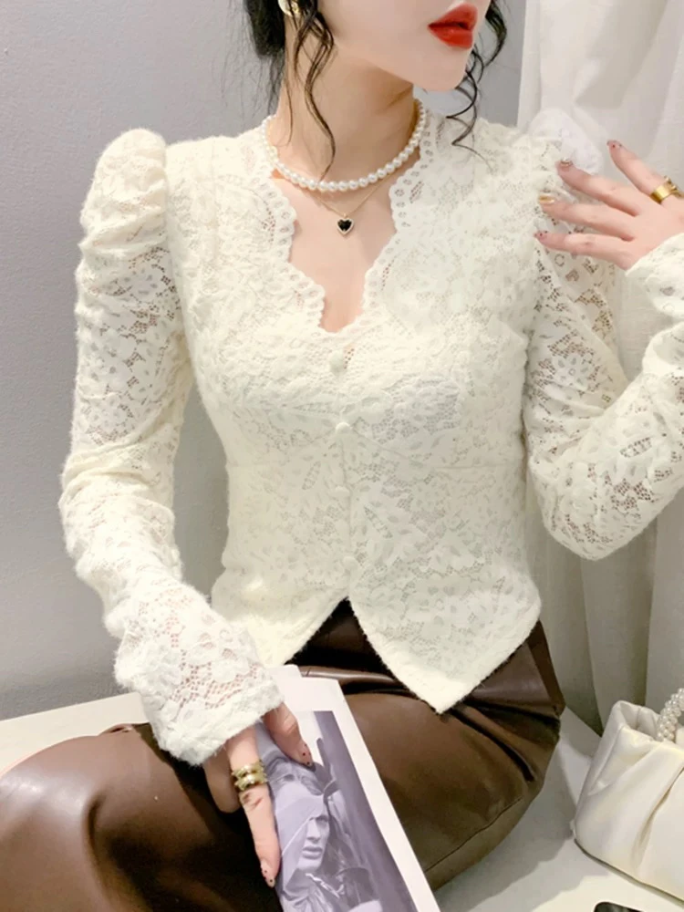 7256#新款女装时尚加绒上衣