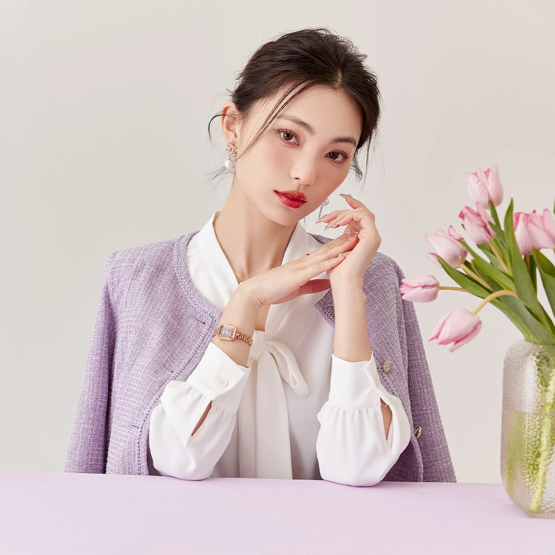 【小云总专属】梵希蔓优雅淑女通勤套装外套搭纯色橡筋大摆裙V7688