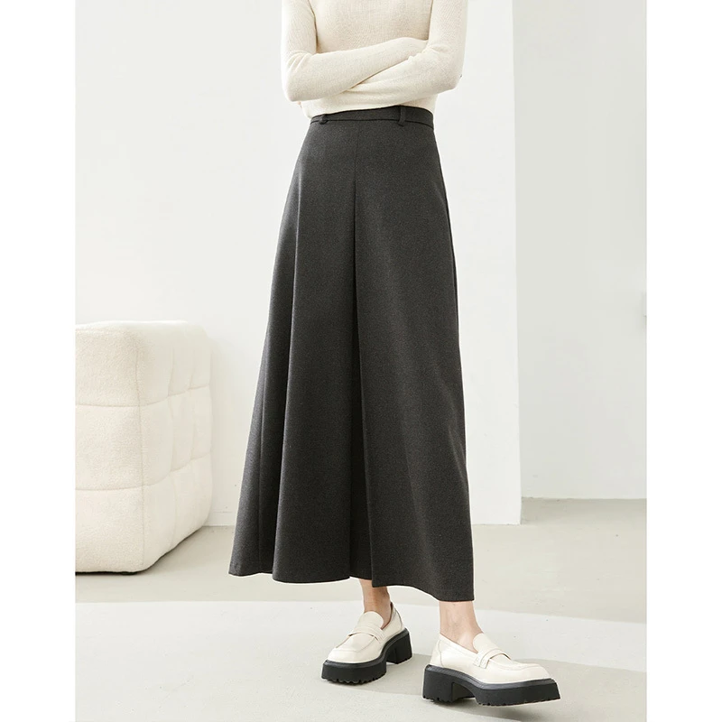 【程总专属】梵希蔓时尚休闲纯色A字裙16360