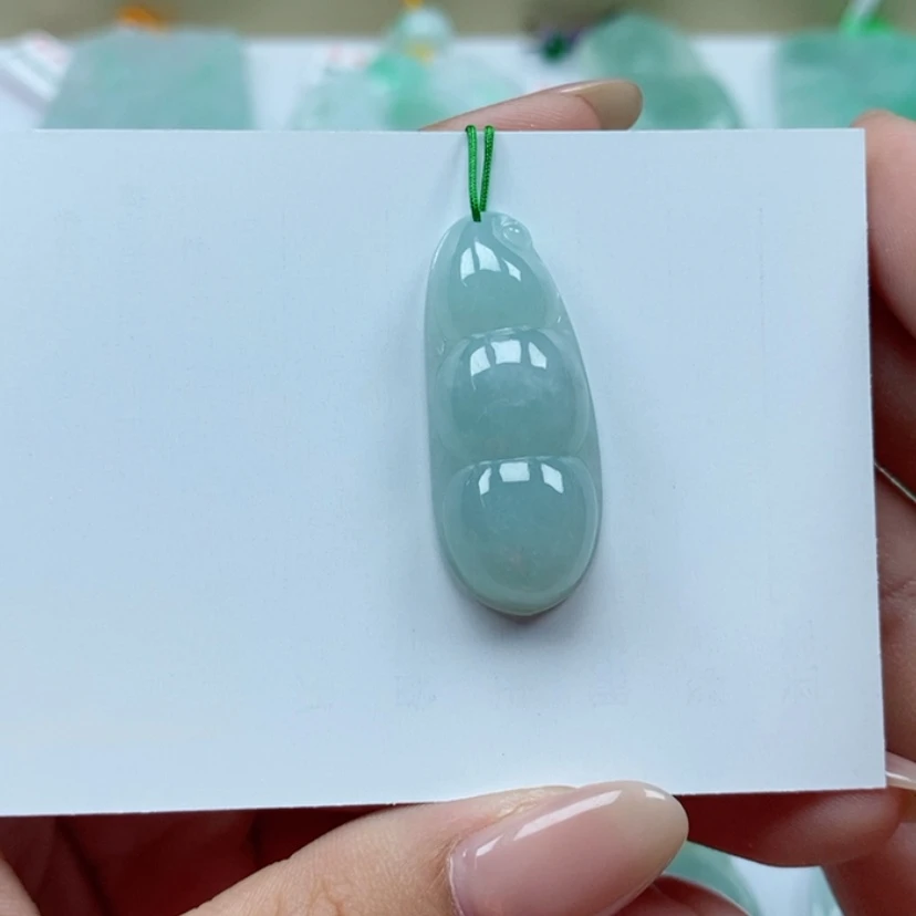 【闪购商品】翡翠颈饰未镶嵌⊱***⊰天然a货翡翠