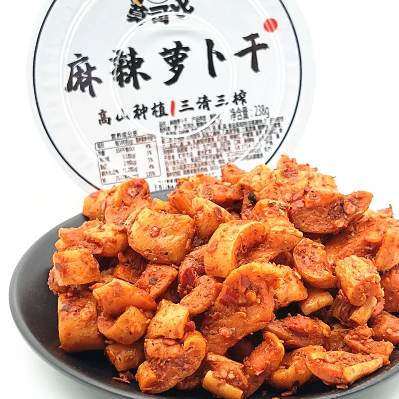 莫可比麻辣萝卜干238g 10盒1盒特产四川香辣脆下饭菜川味红油咸菜