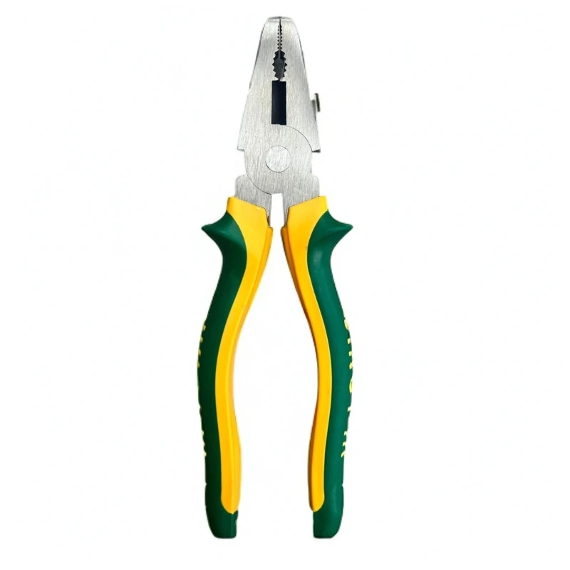 XD【直播】八寸黄绿柄钢丝钳老虎钳（库存1-2单）