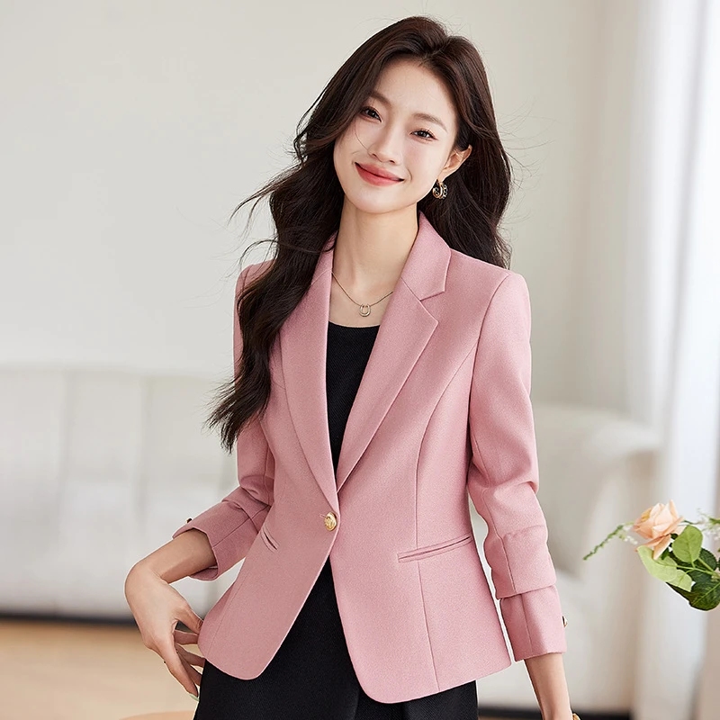 秋季西装外套女小个子2025新款今年流行气质休闲西服上衣H