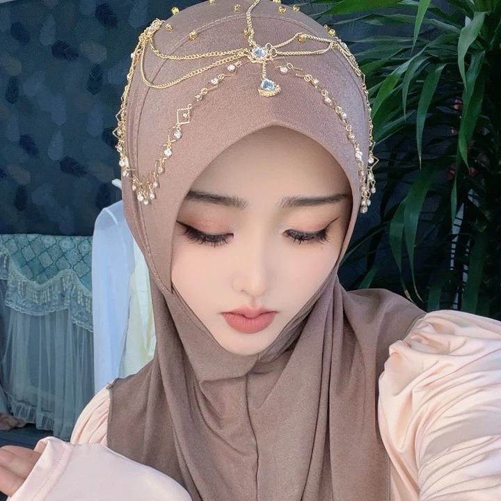 新款异域风情帽檐头套