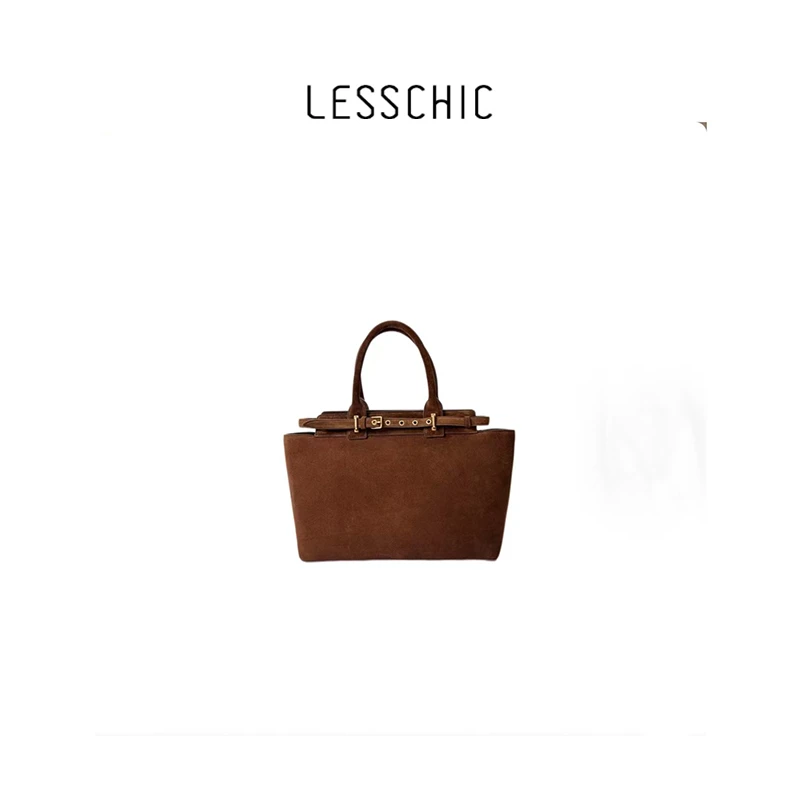 LESSCHIC（大王高定款） 真皮实用主义手提通勤大容量托特包