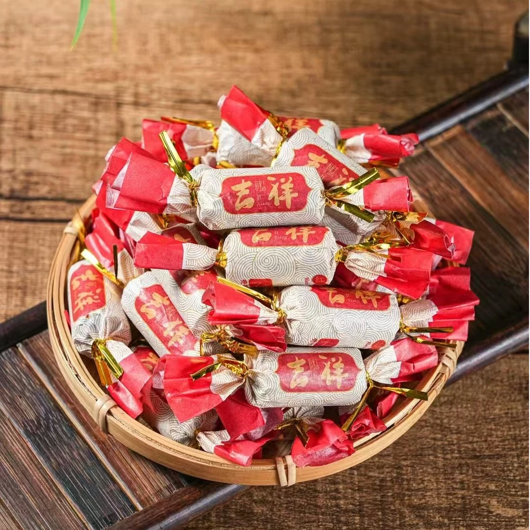 吉祥糖果红 云南古树晒红（紧压茶）7克/颗