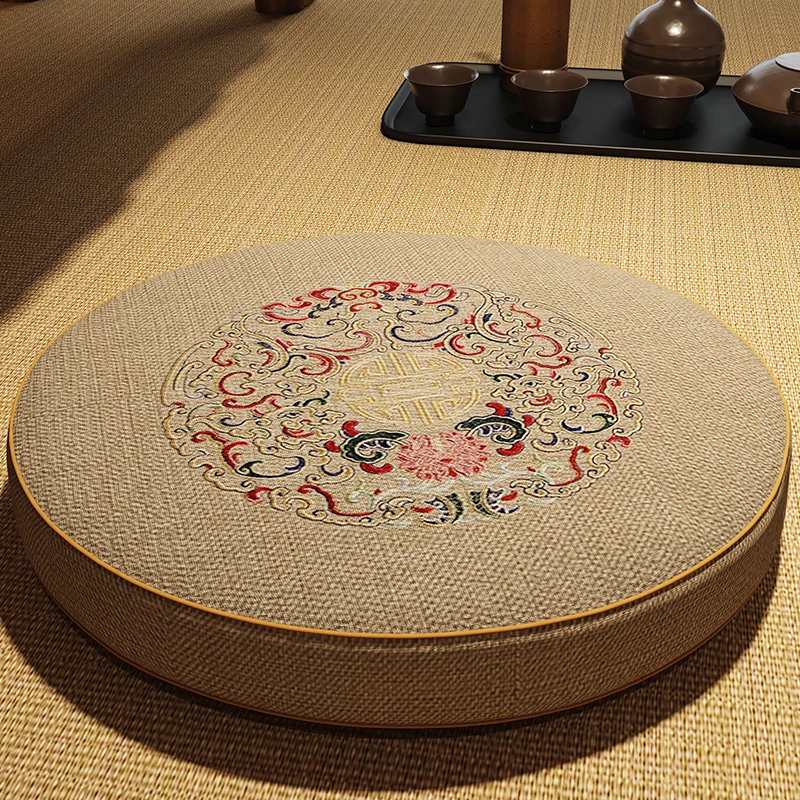 打坐垫禅修专用垫烧香拜垫冥想跪垫家用拜佛垫磕头垫榻榻米蒲团垫