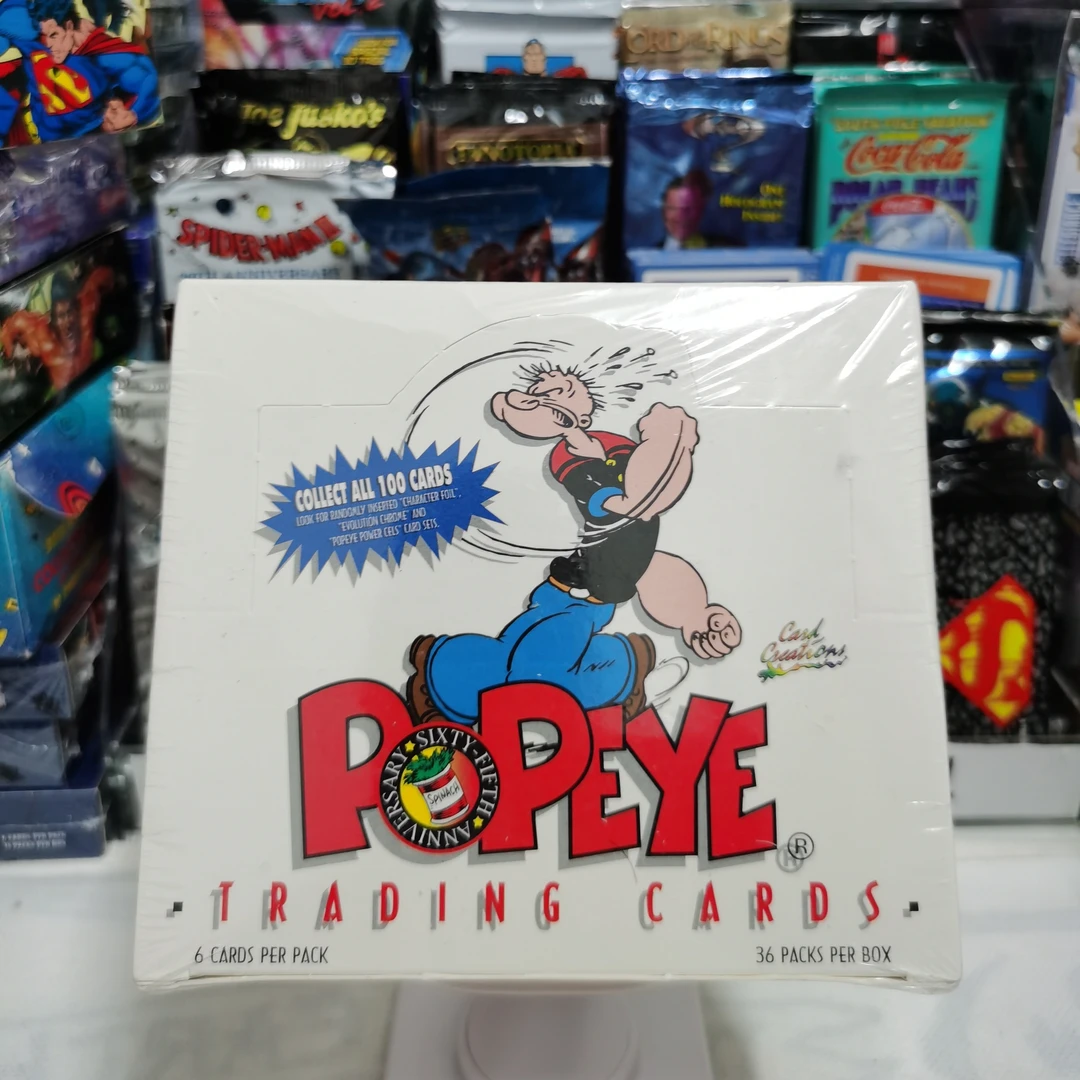 1994年POPEYE65周年《大力水手》经典动画漫画收藏卡牌 盲包代拆