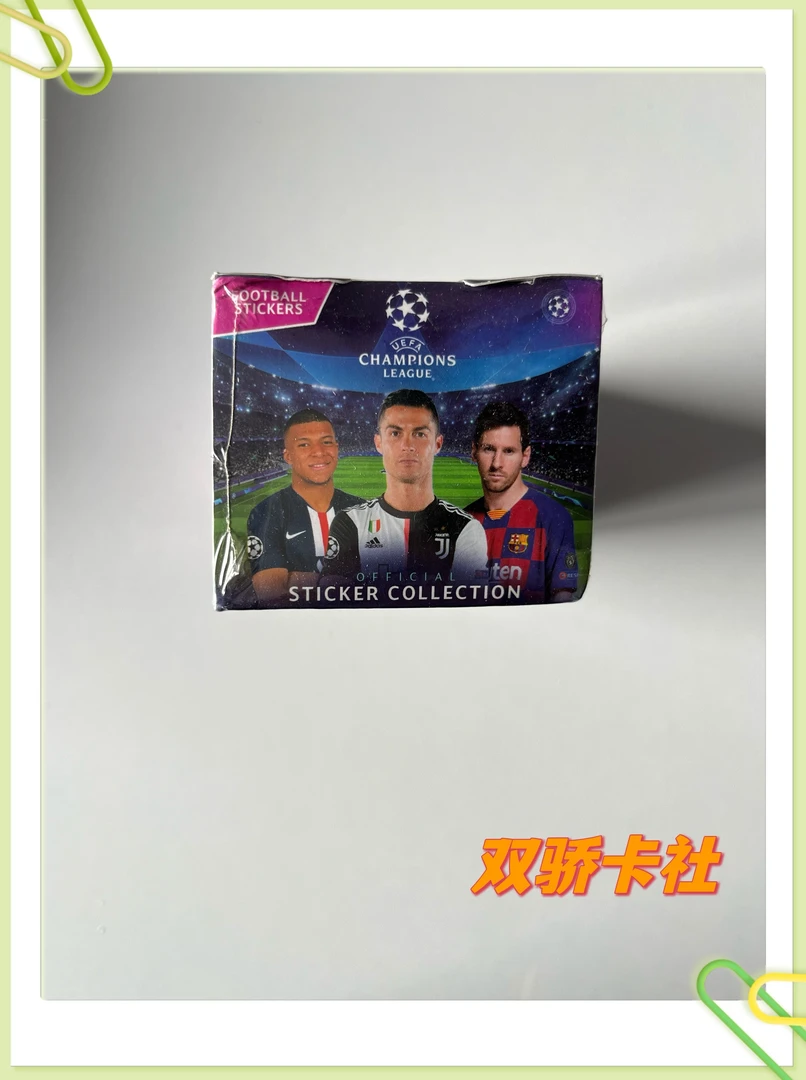 【拆包】Topps 2019-20欧冠贴纸盲盒 寻哈兰德新秀 梅西 C罗 姆巴佩