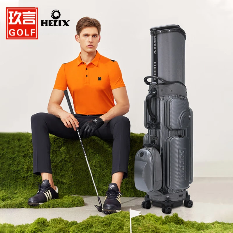 喜力克斯（HELIX）高尔夫航空包飞机托运包两用 男女士款便携可伸缩