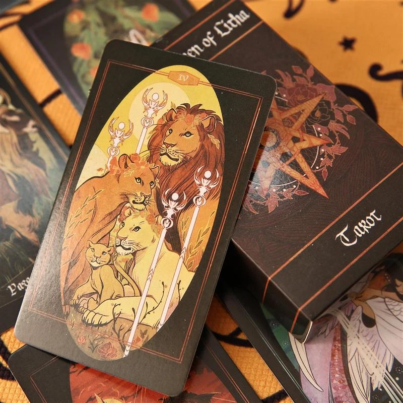 仲夏之子罗牌塔卜占韦特系正版大尺寸塔luo牌taro卡罗牌桌游卡牌