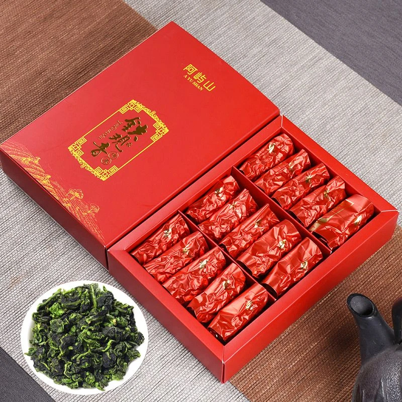 茶叶安溪铁观音新茶清香型茶叶乌龙茶独立小包盒装125克